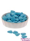 Drages Mini Coeur Chocolat Turquoise