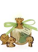 Anneau Tulle Dragées Jungle - Dragées Baptême Jungle