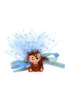 Tulle Dragées Baptême Animaux de la Forêt - Baptême Copain des Bois