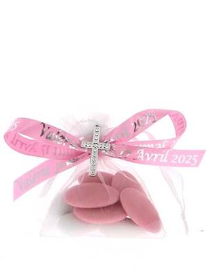 Sachet dragées communion personnalisé
