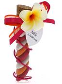 Éprouvette Dragées Mariage Colorée Fleurs des Iles - Dragées Mariage Coloré