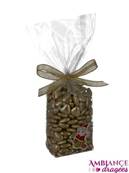 Sachet mini coeur or au chocolat