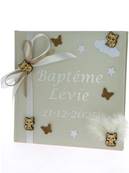 Livre d' Or Personnalisé Renard - Baptême Renard