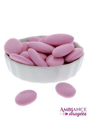 Dragées Chocolat Rose Nacarat