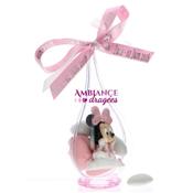 Goutte dragées rose bébé Minnie
